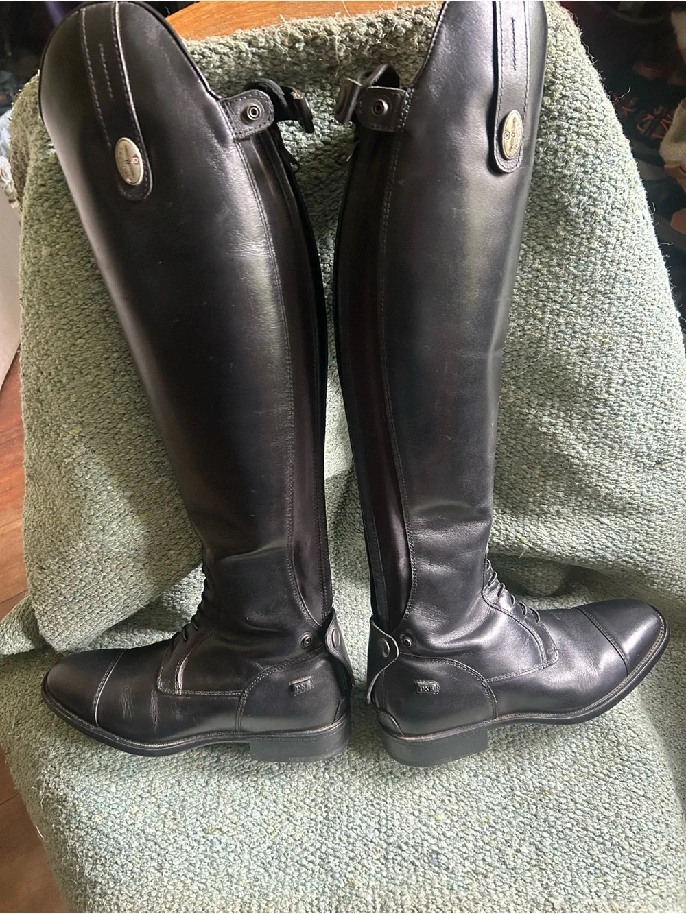 Tall Black Riding Boots